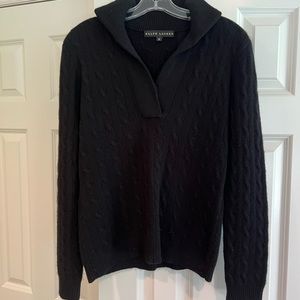 Ralph Lauren Black cashmere sweater